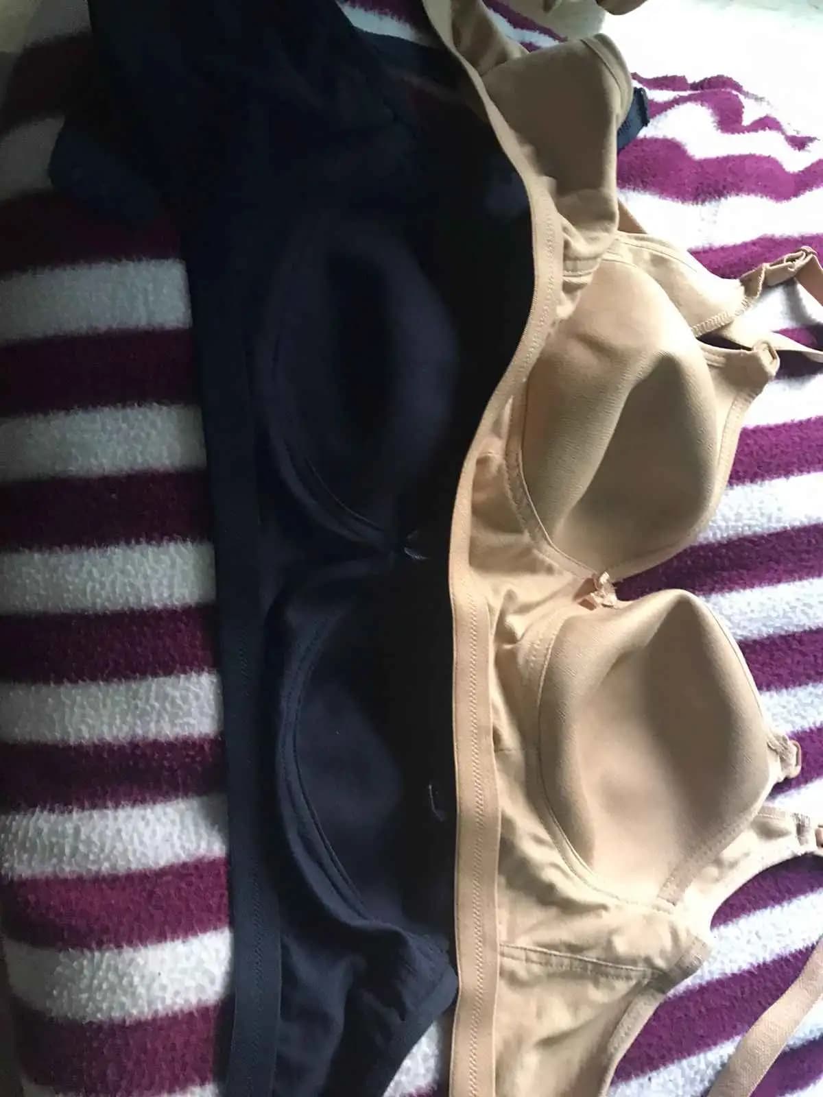 Buy Mylo Maternity/Nursing Moulded Spacer Cup Bra Pack of 2 with free