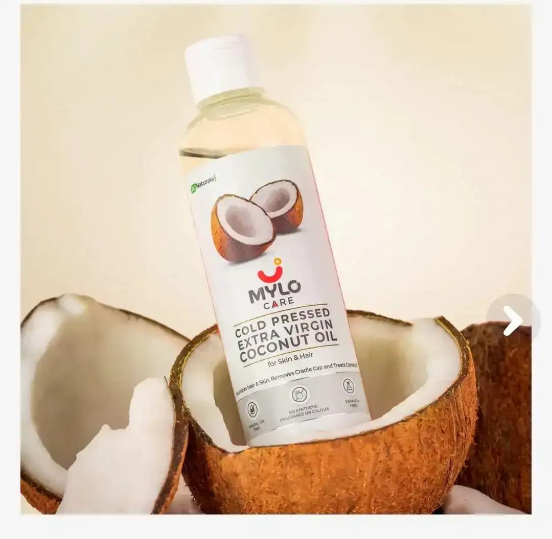 Cold Pressed Extra Virgin Coconut Oil for Skin & Hair (200 ml)