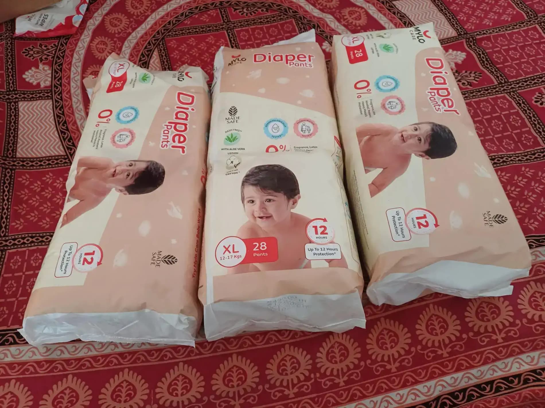 Baby Diaper Pants Extra Large (XL) Size, 1217 kgs with ADL Technology