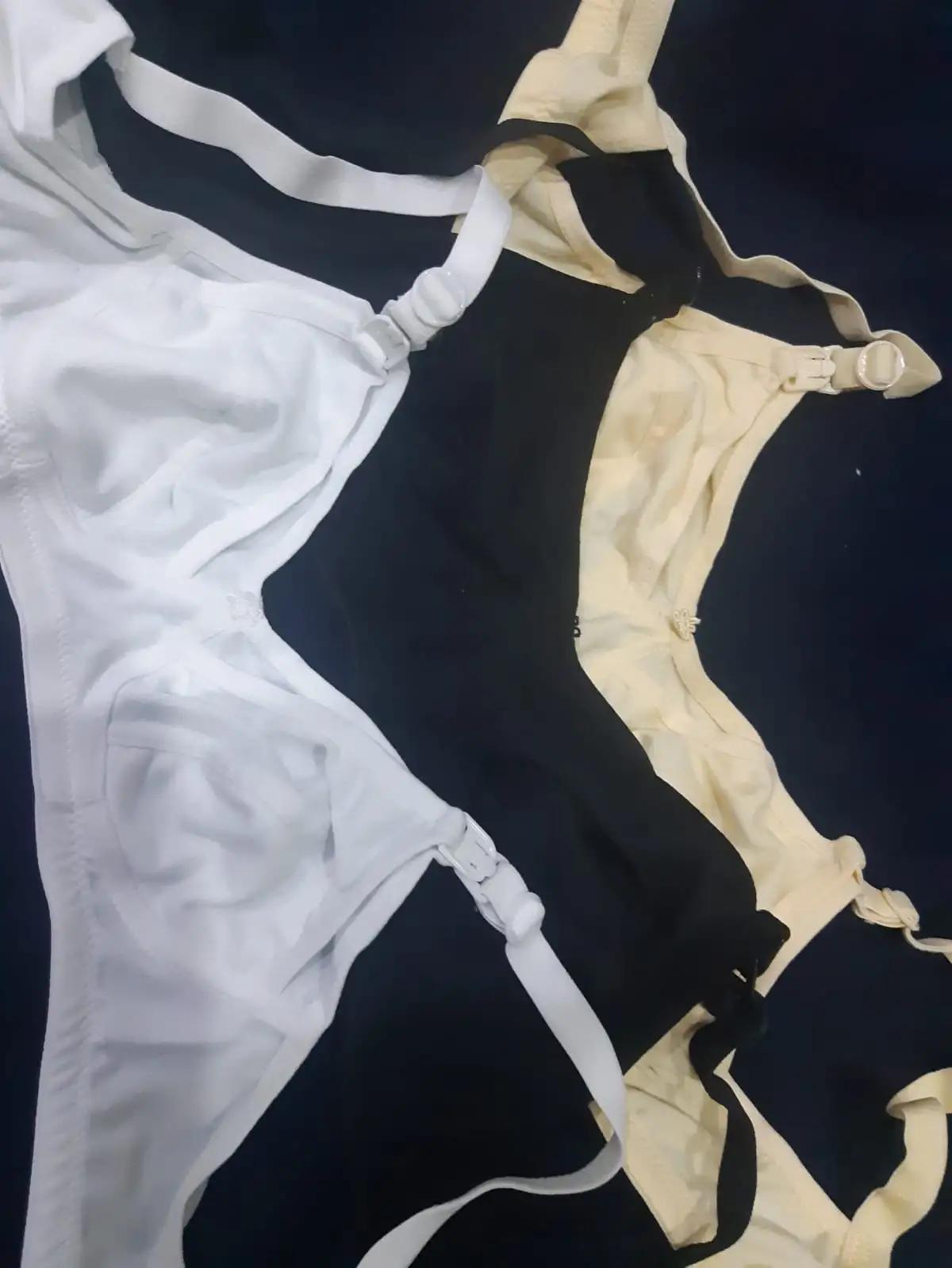 Maternity/Nursing Bras NonWired, NonPadded Pack of 3 with free Bra