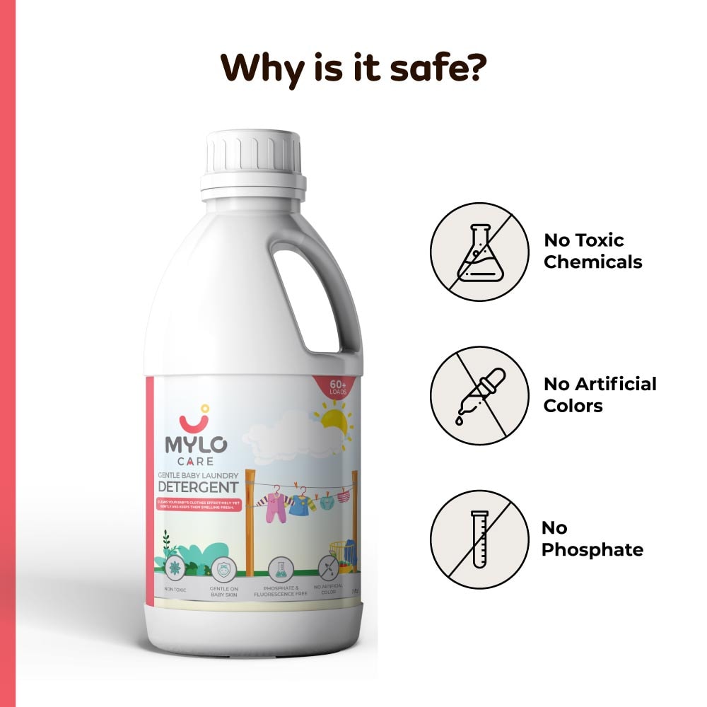 Mylo Care Gentle Baby Laundry Detergent 1Ltr