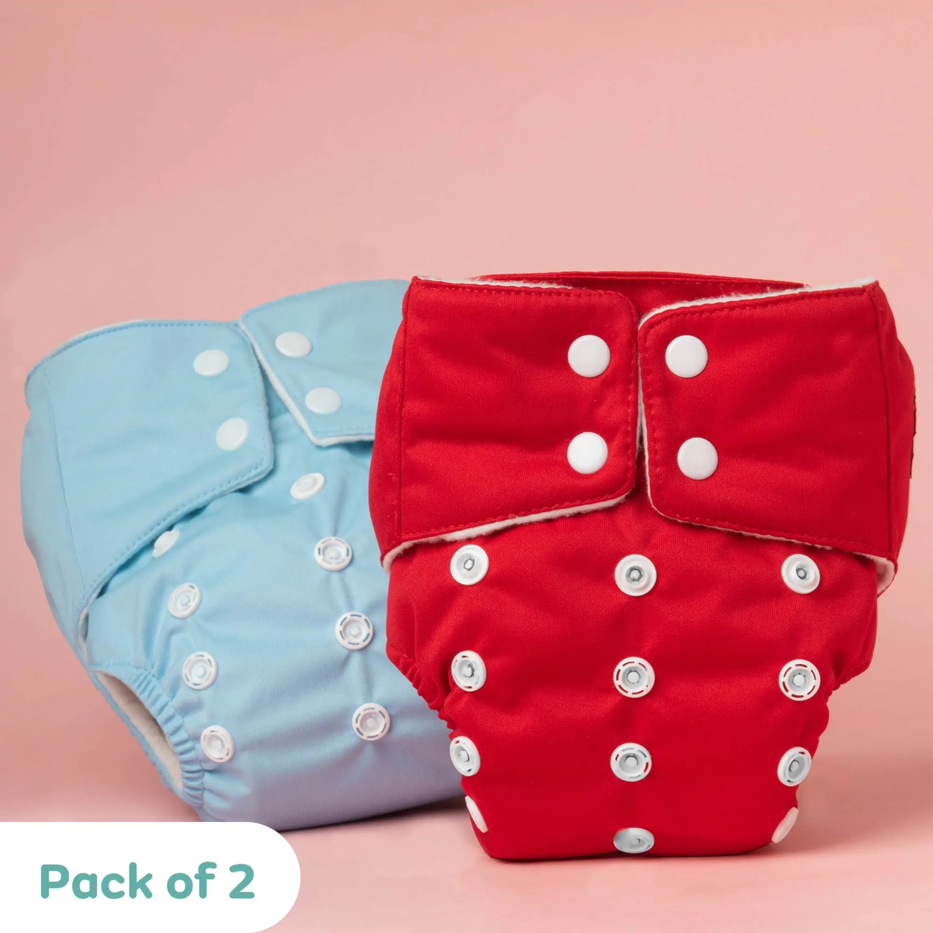 Adjustable Washable & Reusable Cloth Diaper With Dry Feel, Absorbent