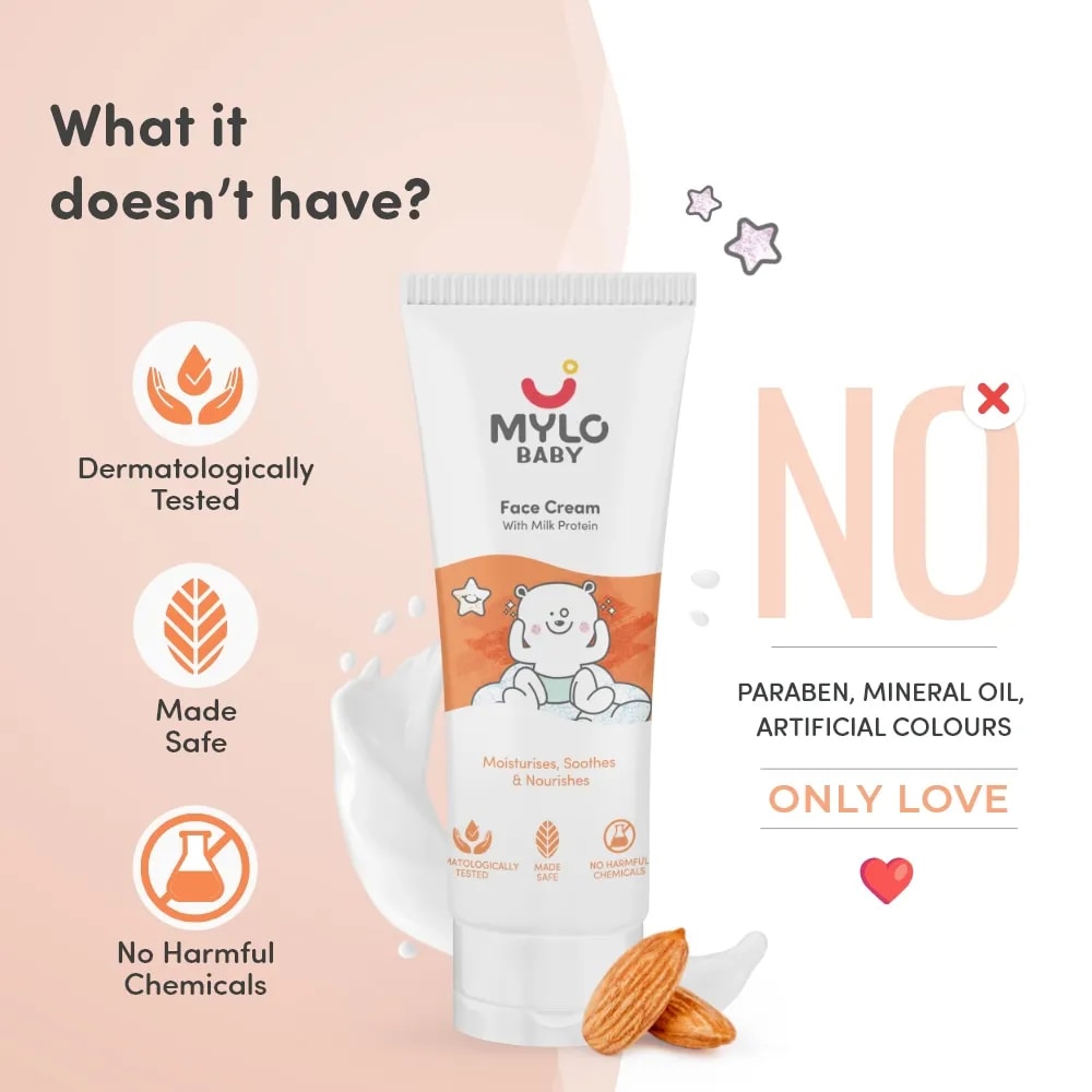 Baby Cream for Healthier, Happier Face Mylo Baby