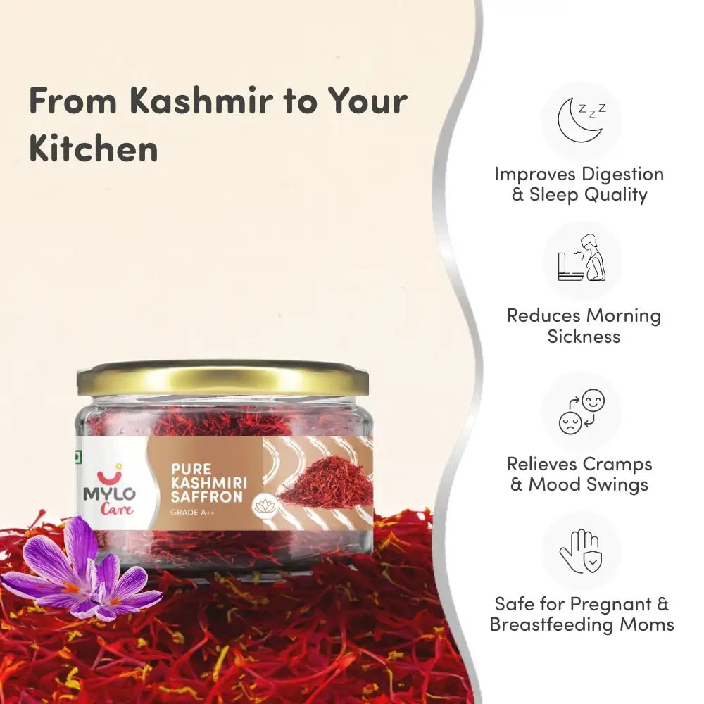 PregnancySafe Pure Kashmiri Saffron (Kesar) 1g