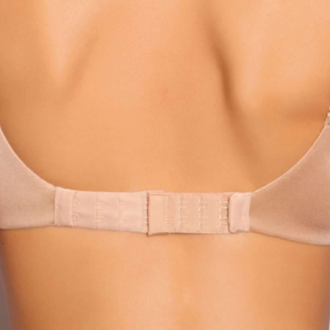 Bra Extender With Extra Elastic Hooks (Multi-Colors) - Pack of 3
