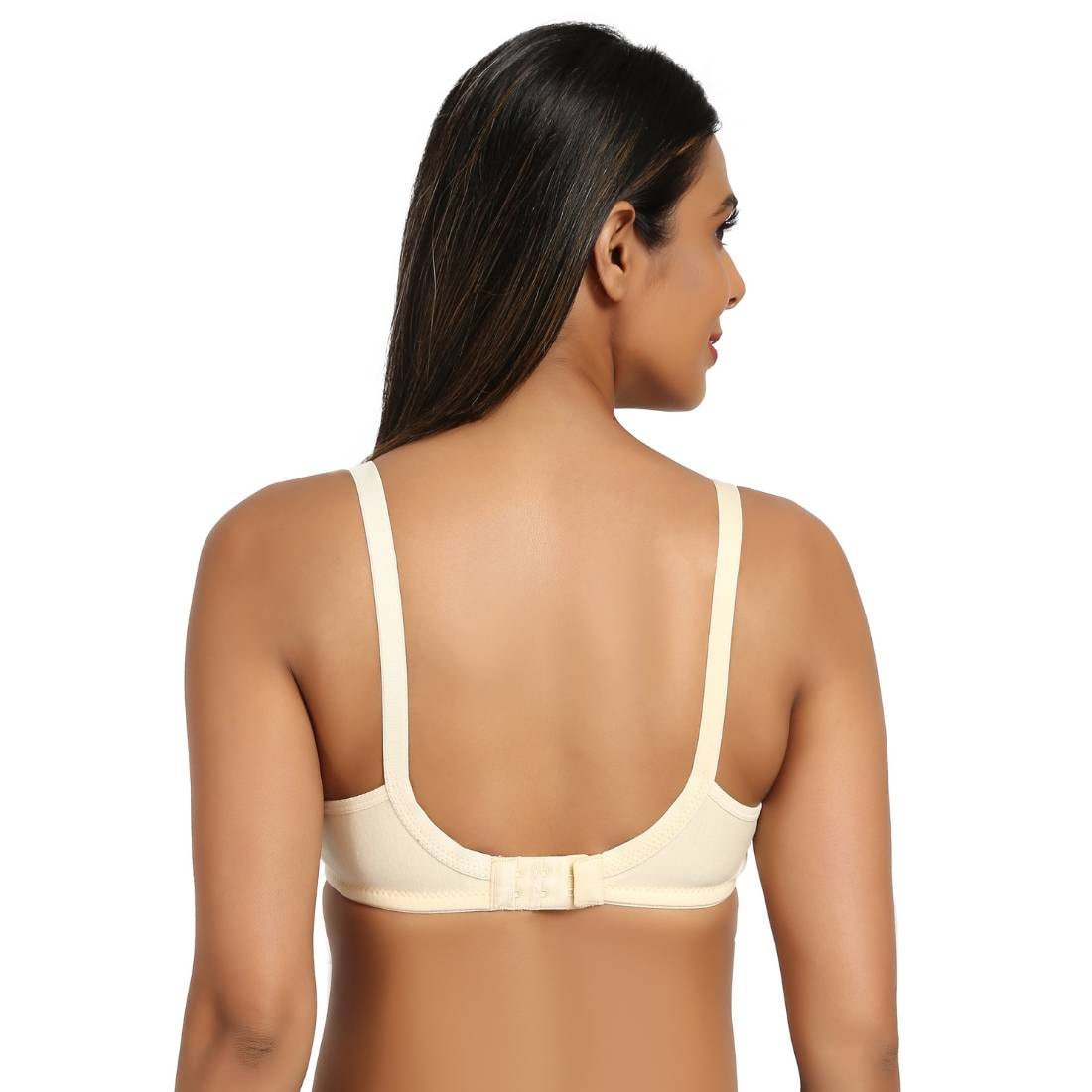 Maternity/Nursing Bras Non-Wired, Non-Padded - Pack of 3 with free Bra Extender (Classic Black, Classic White, Magnolia Cream) 38 C