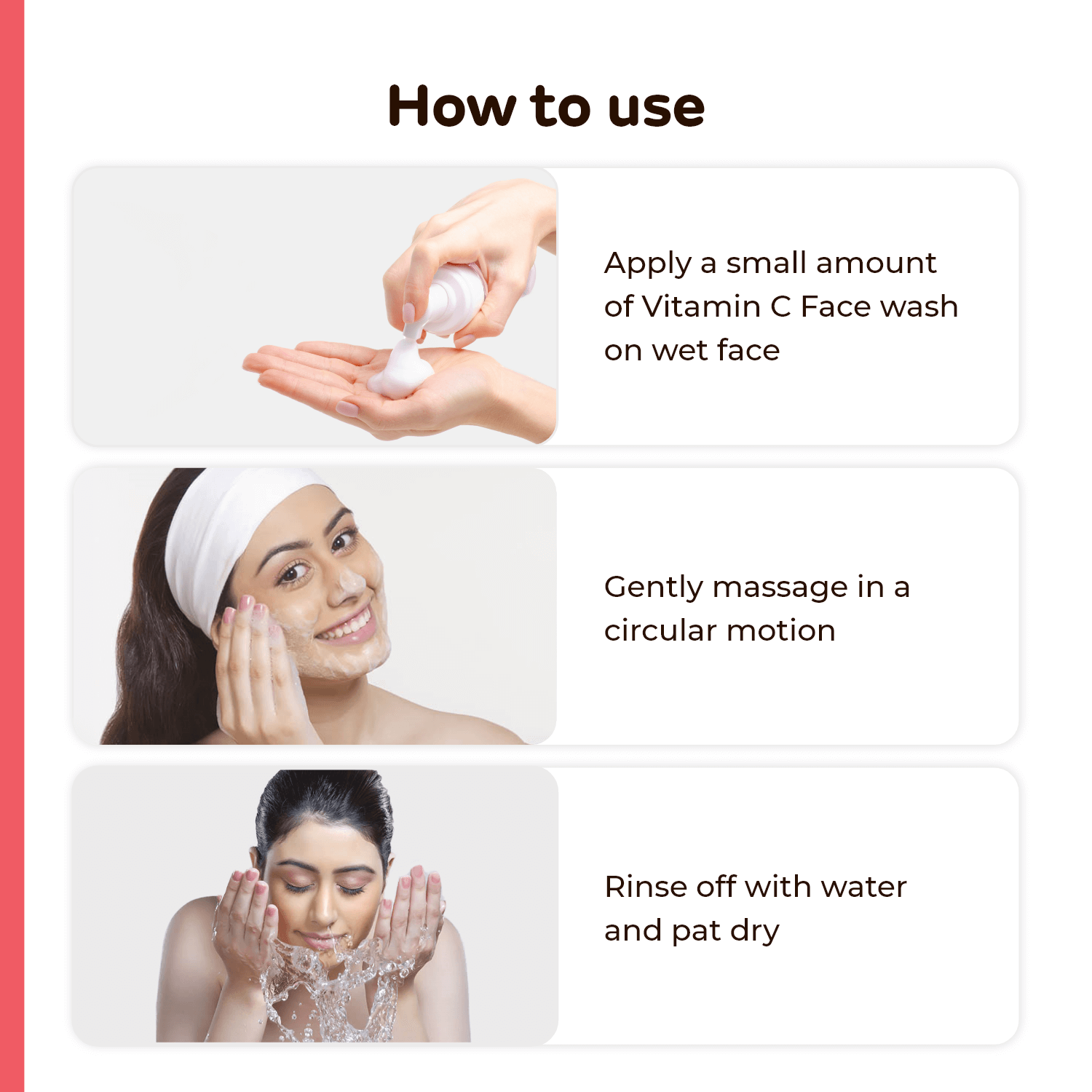 Mylo Daily Skin Care Routine Vitamin C Gift Set - Face Wash (100 ml), Skin Toner (200 ml) & Moisturizer (100 gm)