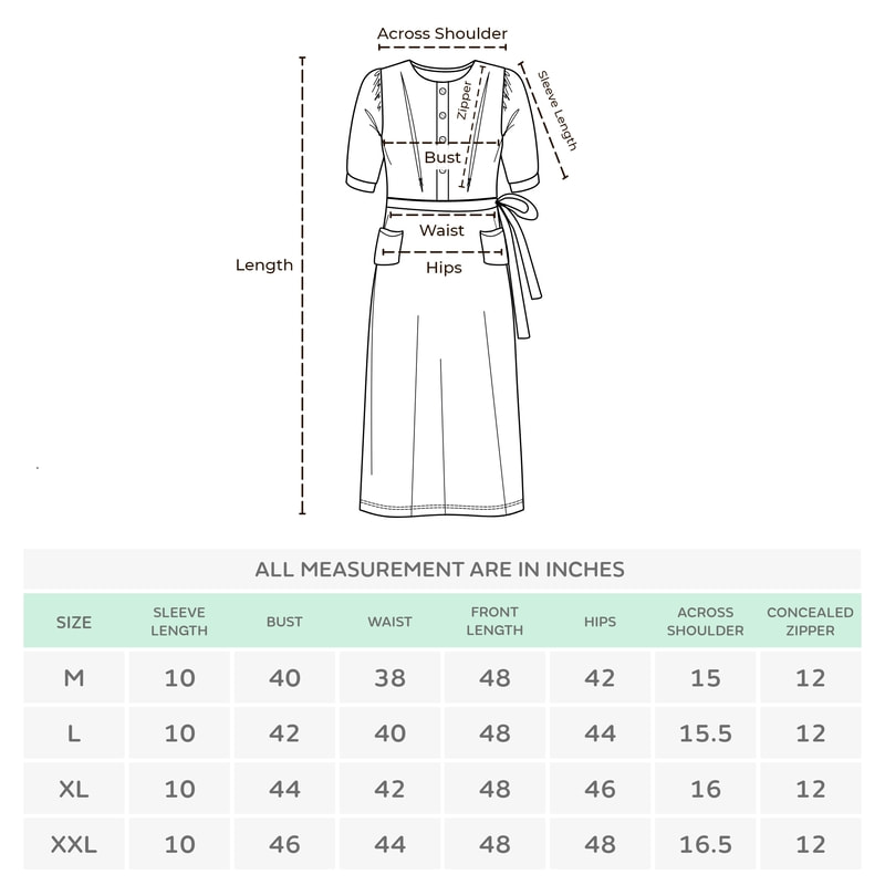Mylo Pre & Post Maternity /Nursing Midi Dress with both sides Zipper for Easy Feeding – Tropical Stripes-Navy - XXL
