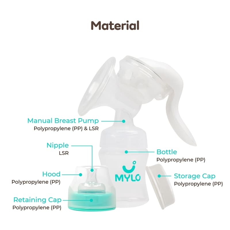 Mylo Feels Natural Manual Breast Pump