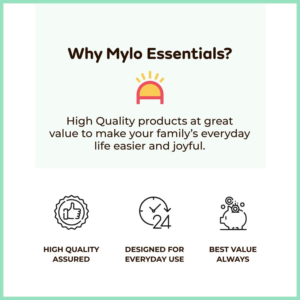 Mylo Waterproof Extra Absorbent Dry Sheet & Bed Protector - Peach (M) 