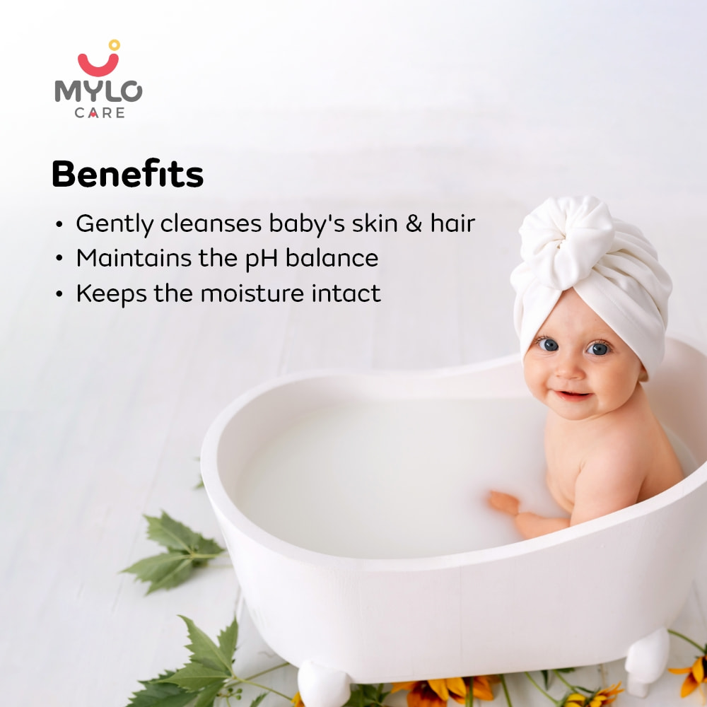 Mylo  Body Wash & Shampoo (200ml) - Pack of 2