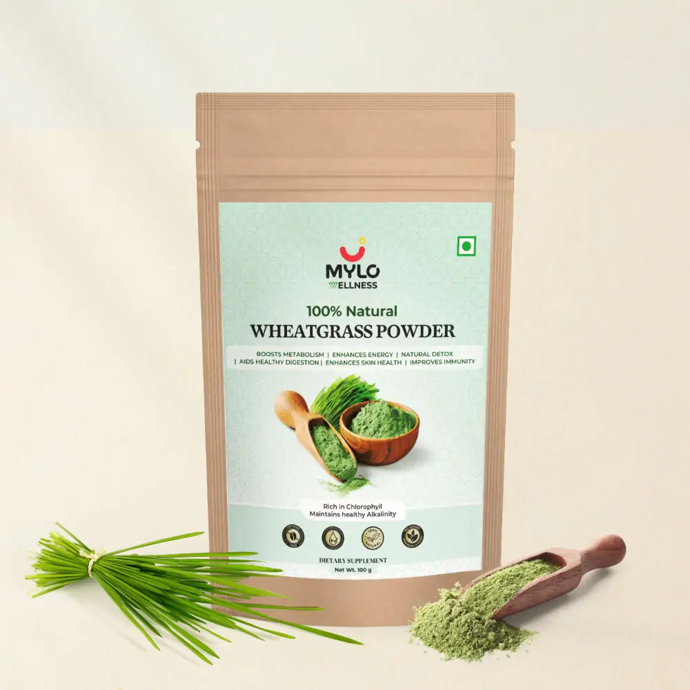 Mylo 100% Natural Wheatgrass Powder 