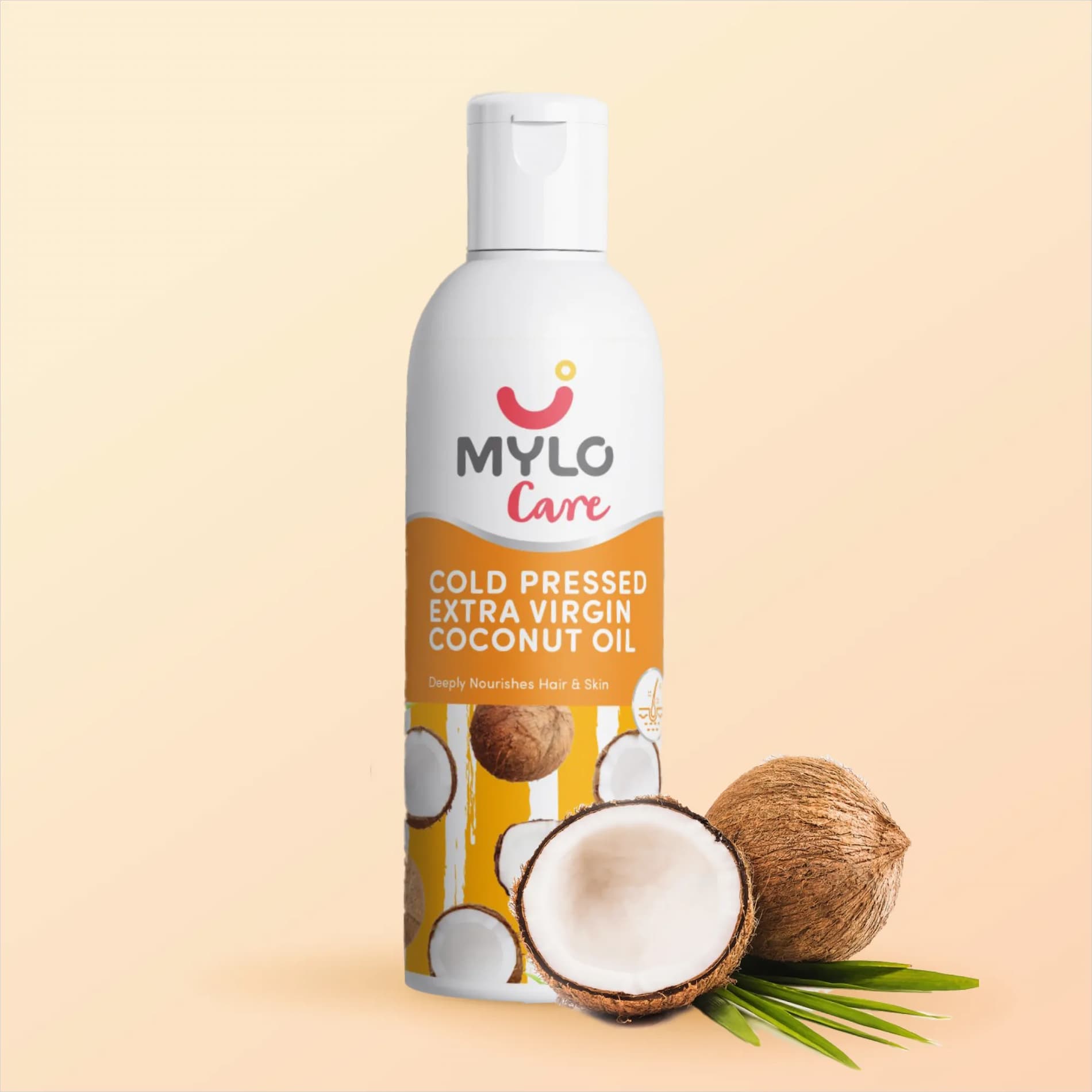 Cold Pressed Extra Virgin Coconut Oil for Skin & Hair (200 ml)