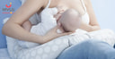 Images related to Is it safe for a new mother to use a pregnancy pillow while feeding her newborn?