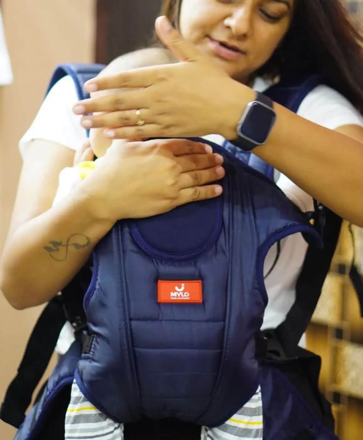 Premium 3 in 1 Comfortable & Adjustable Baby Carrier (6 - 15 Months)  Royal Blue